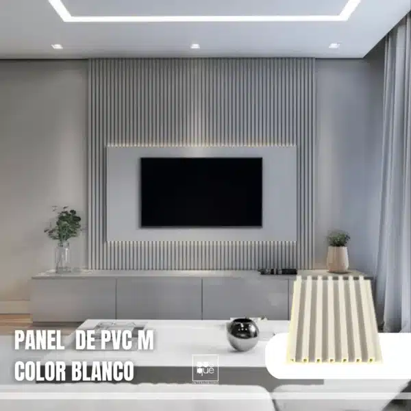 Revestimiento wood panel WPC Marfil