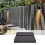 Revestimiento Exterior De Pared Color Negro