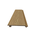 Revestimiento Siding Exterior de WPC Exterior de Pared Color Madera