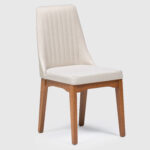 Comedor 1.2 Bennet Off White 4 sillas Elsie Beige