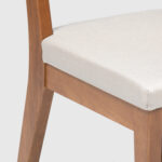 Comedor 1.35 Addar Off White 4 sillas Ella