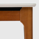 Comedor 1.35 Addar Off White 4 sillas Ella