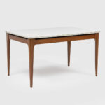 Comedor 1.35 Addar Off White + 4 sillas Tai