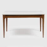 Comedor 1.35 Addar Off White + 4 sillas Tai