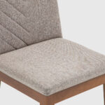 Comedor 1.35 Addar Off White + 4 sillas Tai