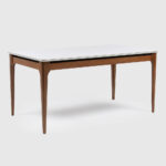 Comedor 1.6 Addar Off White + 6 sillas Tai