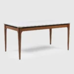 Comedor 1.6 Addar Off White + 6 sillas Tai