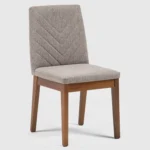 Comedor 1.6 Addar Off White + 6 sillas Tai