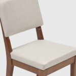 Comedor 1.8 Laurent Off White 6 sillas Ella