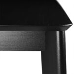 Comedor 1.8 Olive Negro+6 Sillas Selina Giratoria