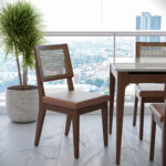 Comedor 2.1 Laurent Canela+ 8S Saga Ratan Caramelo