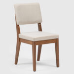 Comedor 2.1 Laurent Off White 8 sillas Ella