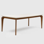 Comedor 2.1 Laurent OW + 8 Sillas Saga Ratan