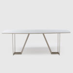 Comedor Albany 2.2 Champaña + 8 Silla Elis Champaña