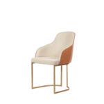Comedor Albany Gold 2.4 + 8 Sillas Albany Caramel Gold