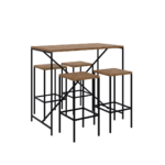 Comedor Alto Steel Quadra