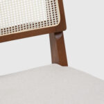 Comedor Laurent 1.8 Canela + 6S Saga Ratan