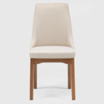 Comedor Laurent 2.1 Off white + 8 Sillas Elsie Beige