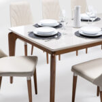 Comedor Laurent 2.1 OW + 8 Sillas Loren 311