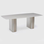 Comedor Liege 2.2 + 6 Sillas Elsie beige