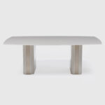 Comedor Liege 2.2 + 8 Sillas Elsie beige
