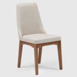 Comedor Liege Cuadrada + 8 Sillas Elsie Beige