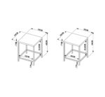 Comedor York 27924 + Bancas y Butacas