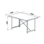 Comedor York 27926 + Bancas y Butacas