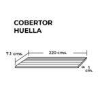 Cobertor Huella Madera Classic 71mm x 10mm x 2200mm