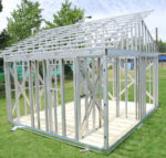 Perfil C 2x4x0,85mm x6 Metros Montante Estructural