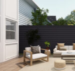 Siding PVC Color Antracita 3,80 metros