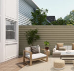 Siding PVC Color Beige 3,80 metros