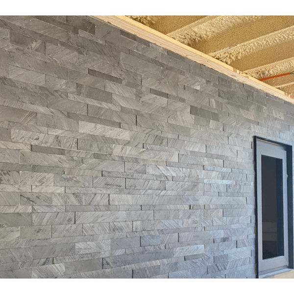 Fachaleta de Piedra Natural Delgada Gris - 10 cajas