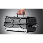 Parrilla a Carbón Portátil GO-ANYWHERE Negro