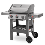 Parrilla a gas Spirit II S-320 GBS ( 3 Quemadores + Cocinilla ) Acero inoxidable