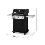 Parrilla a gas Weber Spirit Black E-315 GBS ( 3 Quemadores )