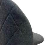 Comedor Rectangular XT Vidrio 140x80cm + 6 Sillas Lino Oak