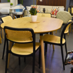 Comedor Wood Extensible + 4 Sillas Aia