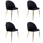Pack 4 Sillas de Comedor B Gold