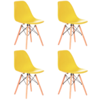 Pack 4 Sillas Eames