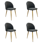 Pack 4 Sillas Lino Oak