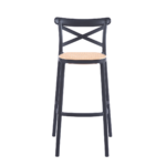 Pack 4 Taburetes Crossback Basic 76cm