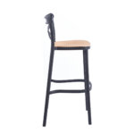 Pack 4 Taburetes Crossback Basic 76cm