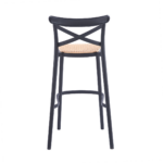 Pack 4 Taburetes Crossback Basic 76cm