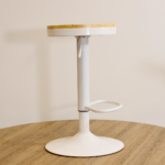 Pack de 2 Taburetes Minimal Regulables de Madera