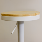 Pack de 2 Taburetes Minimal Regulables de Madera