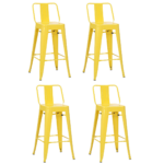 Pack de 4 Taburetes Tolix 65cm
