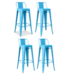 Pack de 4 Taburetes Tolix 65cm