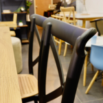 Set Comedor Xtable + Sillas Crossback Top Negro