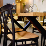 Set Comedor Xtable + Sillas Crossback Top Negro